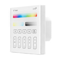 ZJ TRBM RGBWC A AC100 240V Bluetooth Mesh RGBWC Remote Touch Panel Dimmer Controller voor LED verlichting