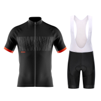 Zomer fietskleding sets inclusief bib shorts en shirts voor mountainbikes en racefietsen, gemaakt van ademende materiale