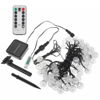 Zonne energie 60 LEDs String Light Garden Yard Patio Decor Lamp Waterproof