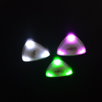 ZORY Druk LED Verlichting Gitaar Pick Lumineuze Gitaar Pick Spelen Gitaar Aaccessoires
