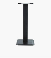 Zwarte stijl eenvoudige rekbare headsetstandaard voor laptopoortelefoon