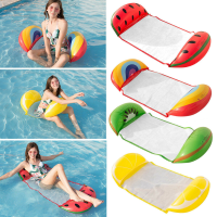 Zwembad Hangmat Water Drijvend Bed Fruitstoel Opblaasbare Lounge Zomer Watersport Speelgoed