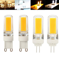 ZX Dimbaar G4 G9 LED Filament Retro COB Glas Gloeilamp 110V 220V Vervang Holagen Gloeilamp