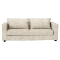 Bank Chelsea 3 zits   Poppy   beige   Leen Bakker