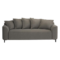 Bank Elsa 3 zits   stof Eden   taupe   Leen Bakker