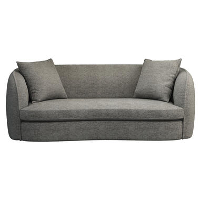 BANK ENZIO 3,5 ZITS WANDY MEDIUM GREY INCL 2 KUSSENS   Leen Bakker