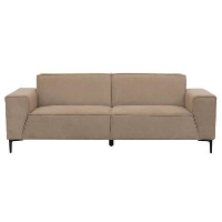 Bank Romy   3 zits   stof Curio   beige   Leen Bakker