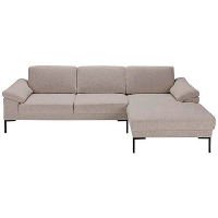 Bank Tom met chaise longue links   Java   beige   Leen Bakker