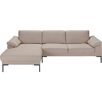 Bank Tom met chaise longue rechts   Basel   beige   Leen Bakker