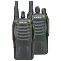 BAOFENG BF 88E PMR Portabele Handheld Walkie Talkie 16 Kanalen 446 MHz Langeafstand 5 Instelbare Niveaus Type C Opladen
