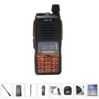 BAOFENG GT 5 10W Professionele Walkie Talkie met Hoog Vermogen en Lange Reikwijdte Dual Band CB Ham UV82 Tweewegs Radio
