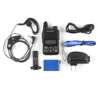 BaoFeng Mini Walkie Talkie BF T1 UHF 400 470MHz 1W 20CH Kleine Draagbare Ham FM Tweerichtingsradio Met Oortje