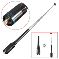 NA 773 Sma Female Dual Band 144/430 MHz High Gain Antenna voor handheld Two Way Radio