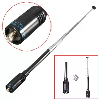 NA 773 Sma vrouwelijke Dual Band 144/430 MHz Hoge Gain Antenne Voor Handheld Twee Manier Radio