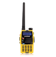 Baofeng UV 5RA Yellow Dual Band Transceiver Radio Wakie Talkie