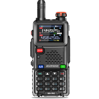 Baofeng UV 5RH PRO 10W GPS Multi Band AM FM Walkie Talkie Bluetooth Frequentieschrijffunctie 640 Kanalen Draadloze Kopie