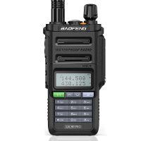 Baofeng UV 9R PRO V2 128 Channels High Power Walkie Talkie UV Dual Band CB Ham Radio IP68 Waterproof 2800mAh Flashlight
