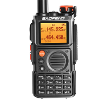 Baofeng UV K6 Air Band Walkie Talkie Zes Band 999 Kanaal met Oortelefoon Draadloze Kopieerfrequentie Draagbare Ham Radio