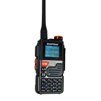 Baofeng UV K6A Walkietalkie Dual Band Tweerichtingsradio 1400mAh Li Ion batterij USB C opladen 999 kanalen NOAA Weeralar
