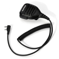 BaoFeng Vervangende Kabel Waterdichte Handmicrofoon Solide met Indicate Licht Elektronica Walkie Talkie Klem Duurzame On