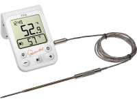 TFA Dostmann 14.1510.02 Barbecuethermometer Bewaking van kerntemperatuur, Kabelsensor Braden, Grillen, Langzaam garen