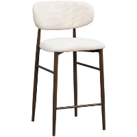 Barkruk Tibor   crème   Leen Bakker