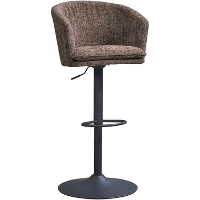 Barkruk Willow   bruin   Leen Bakker