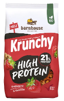 Barnhouse Krunchy High Protein Aarbeien   Vanille