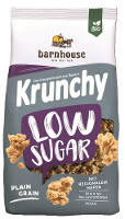 Barnhouse Krunchy Low Sugar Plain Grain Biologische Muesli