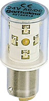 Barthelme 52152414 LED lamp BA15d 24 Bag