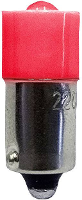 Barthelme 53120511 LED signaallamp Rood BA9s 24 V/DC, 24 V/AC