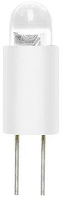 Barthelme 70117115 LED signaallamp Wit BiPin 3.17 Mm 6 V/DC