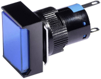 Barthelme LED signaallamp Blauw 24 V DC/AC 58510214