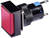 Barthelme LED signaallamp Rood 12 V DC/AC 58510111
