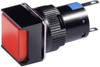 Barthelme LED signaallamp Rood 12 V DC/AC 58520111
