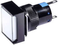 Barthelme 58510115 LED signaallamp Wit 12 V DC/AC
