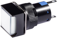 Barthelme 58520115 LED signaallamp Wit 12 V DC/AC