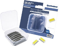 Barthelme SMD LED set 3014 Koud wit 4500 mcd 120 ° 30 mA 3 V 100 stuk(s) Bulk