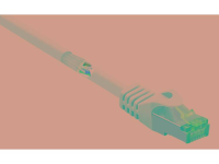 Basetech BT 1715475 RJ45 Netwerk Aansluitkabel CAT 6A S/FTP 10 m Wit Snagless, Vlambestendig