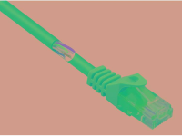 Basetech BT 1717511 RJ45 Netwerk Aansluitkabel CAT 5e U/UTP 2 m Blauw Snagless