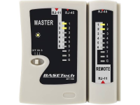 Basetech BT 100 BT 100 Kabeltester Geschikt voor: RJ 45, RJ 11