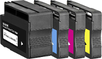 Basetech vervangt HP 932, 932XL, 933XL Compatibel Combipack Zwart, Cyaan, Magenta, Geel BTH174 1725,4005 126