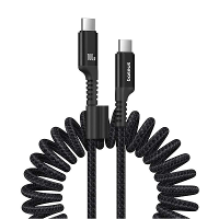 Baseus 1M USB C naar USB C Kabel 100W Hoge Vermogenslevering Auto Snellaad Gegevenskabel voor het Opladen van Telefoons,