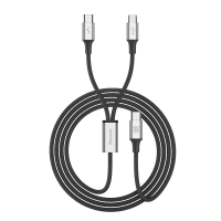 Baseus 3a Usb Type C To Type C Micro Usb Fast Charge Data Sync Cable For Samsung S8 Xiaomi 6 5c