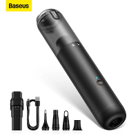 Baseus 4 in1 12000Pa Autostofzuiger Luchtpomp Draadloze Stofzuiger Mini Draagbare Stofzuiger Voor Huishoudelijk gebruik