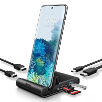 Baseus 7 In 1 USB C Hub Docking Station Adapter Met 100W PD Power Delivery / 4K@30HZ HD Display / USB 3.0 5Gbps Gegevens