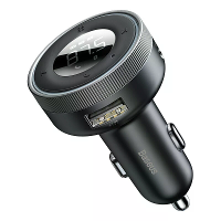 Baseus Auto Draadloze bluetooth 5.0 FM Transmitter Aux Radio Modulator USB Snelle Oplader Auto HandsFree Audio MP3 spele
