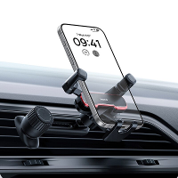 Baseus Auto Zwaartekracht Mobiele Telefoonhouder Luchtrooster Horizontale Luchtuitlaat 360° Dashboard Navigatiestandaard