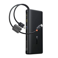Baseus EnerFill FC41 100W 73Wh 20000mAh Digitaal display Powerbank met geïntegreerde Type C & Type C kabel Externe batte