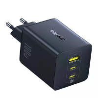 Baseus EnerFill FE11 100W 3 poorts USB PD lader USB A+2USB C PD3.0 QC3.0 PPS Snellader Wandadapter EU stekker voor iPhon
